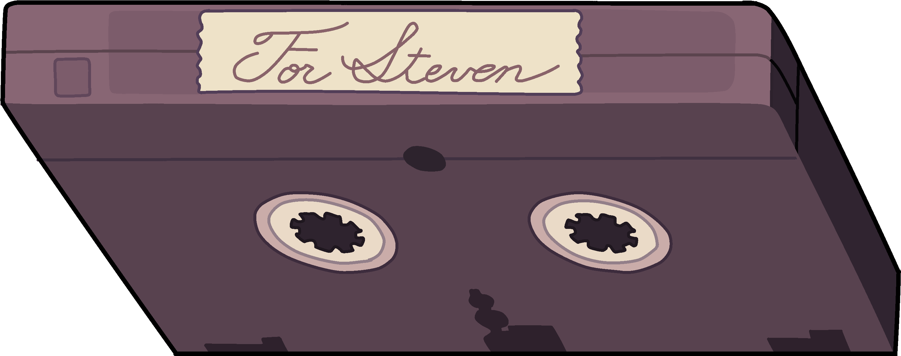Rose Quartz's Video Tape - Rose Quartz Tape To Steven (3180x1325), Png Download