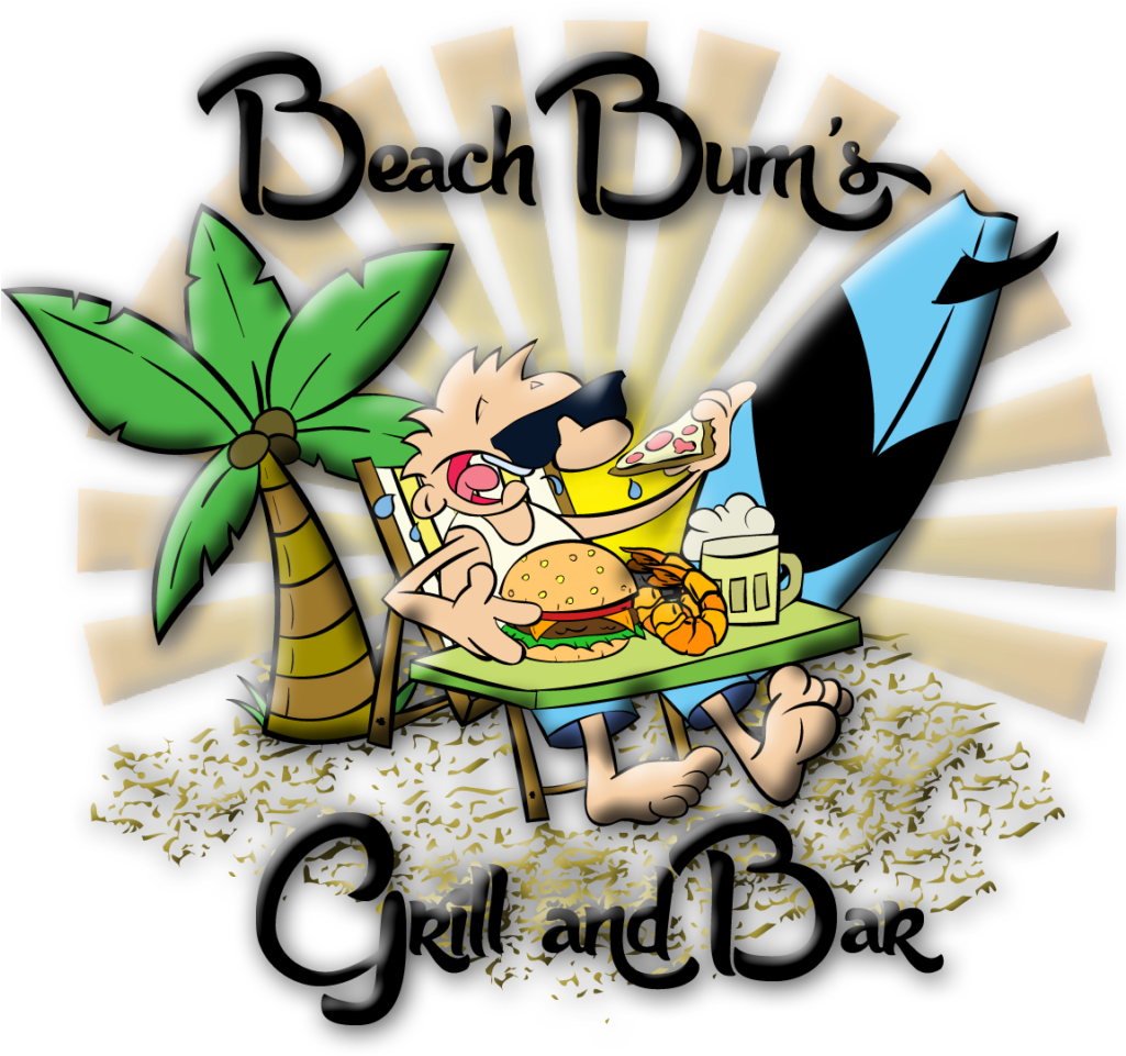 Bum Final S Grill And Bar Pinterest - Beach Bums Grill & Bar (1024x1008), Png Download