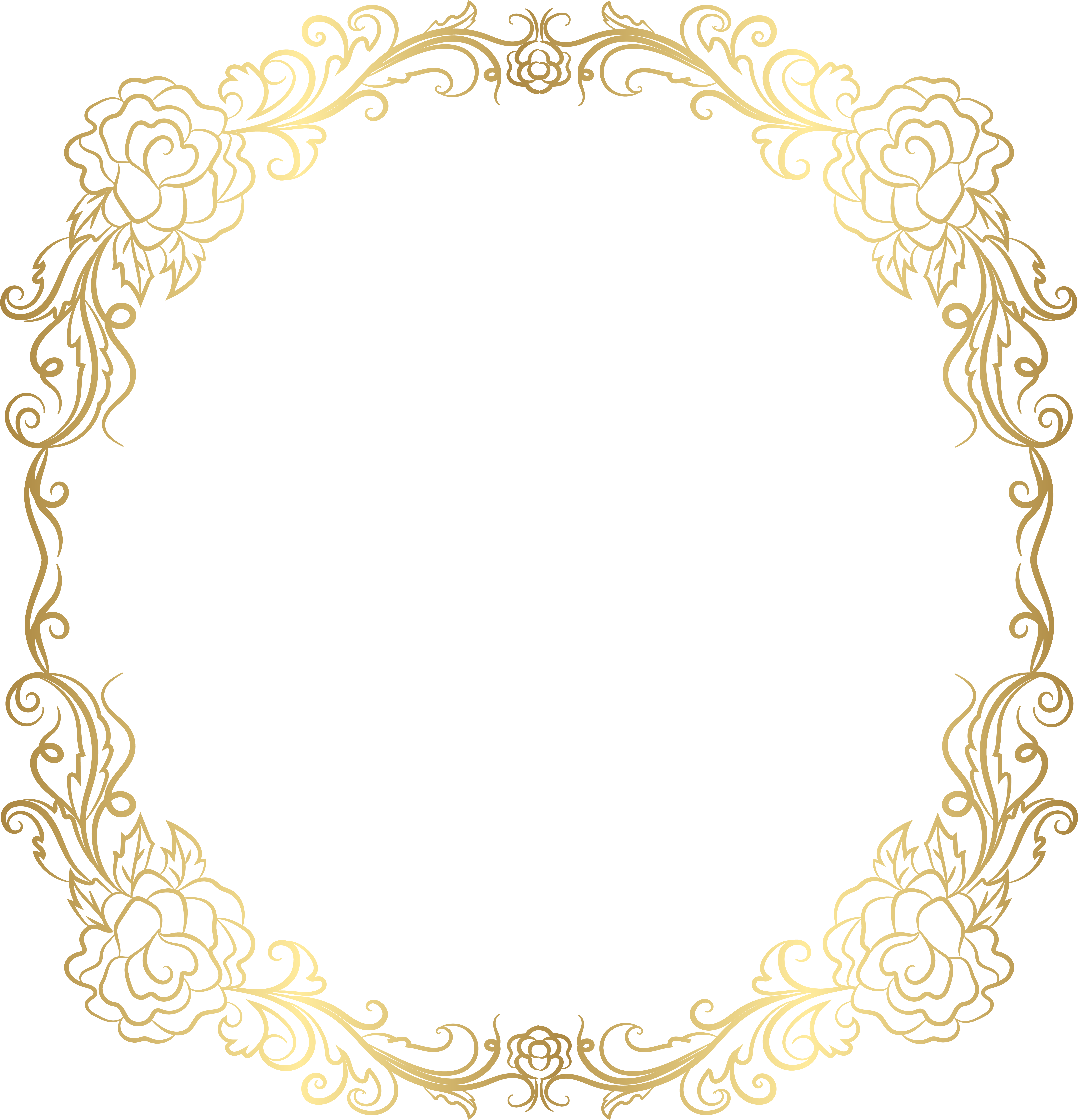 Cute Backgrounds, Borders And Frames, High Quality (7701x8000), Png Download