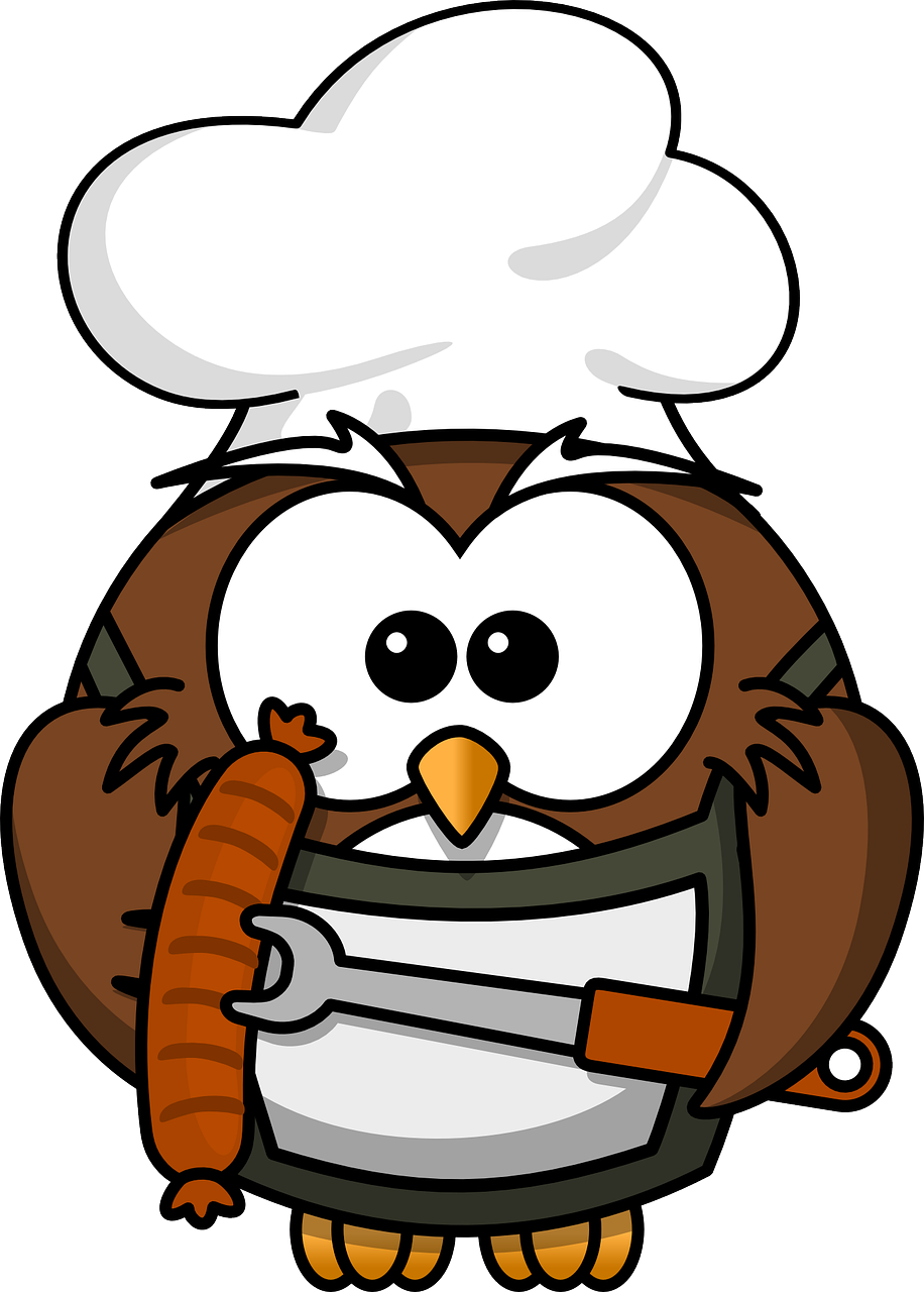 Download Grill Clipart Free Download - Cartoon Owl Eating PNG Image with No Background Download Grill Clipart Free Download - Cartoon Owl Eating PNG Image with No Background