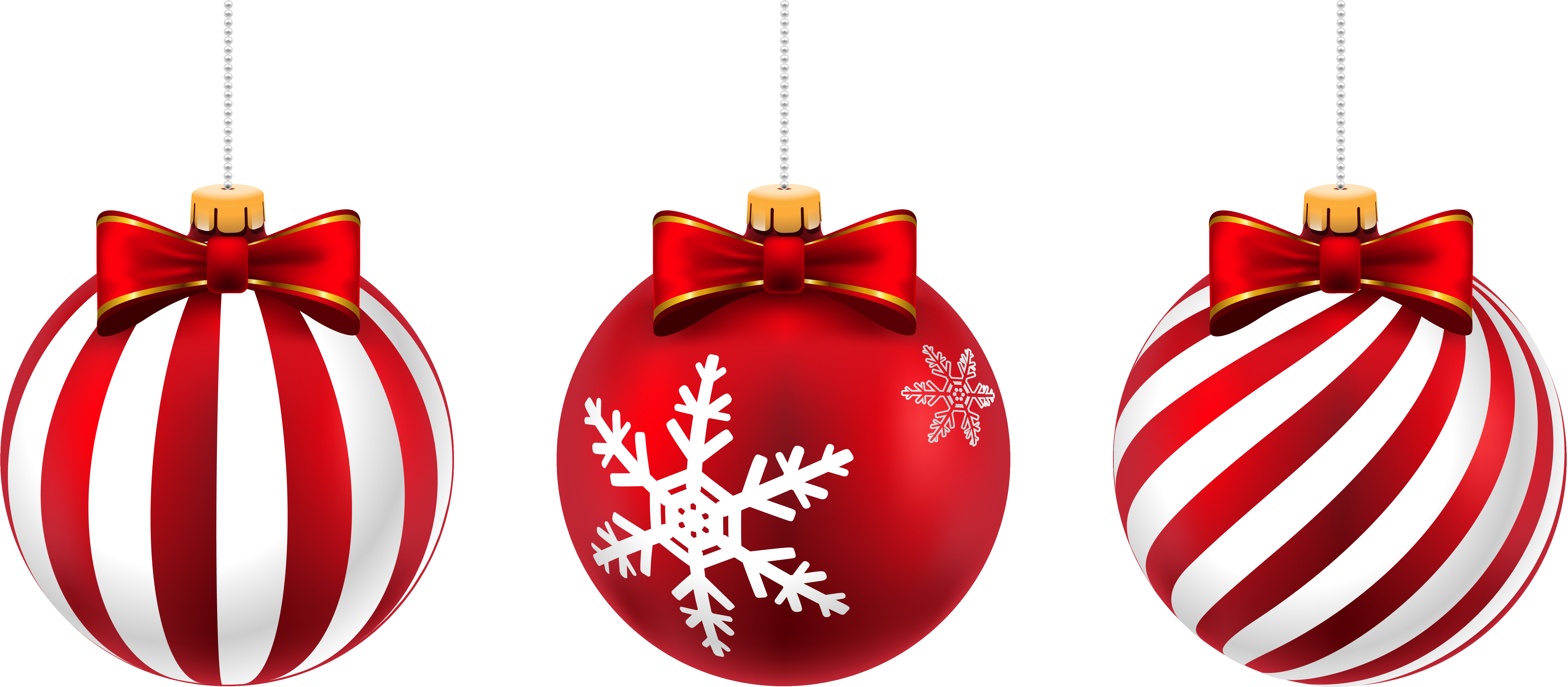 Balls Png Clip Art Image Gallery Yopriceville - Christmas Balls Animated Png (6306x2779), Png Download