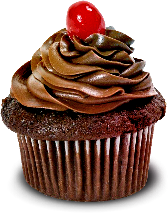 Black Forest - Cupcake (913x729), Png Download