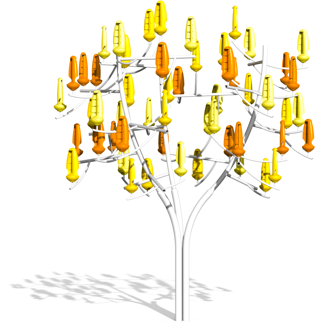 Wind Tree (1033x1070), Png Download