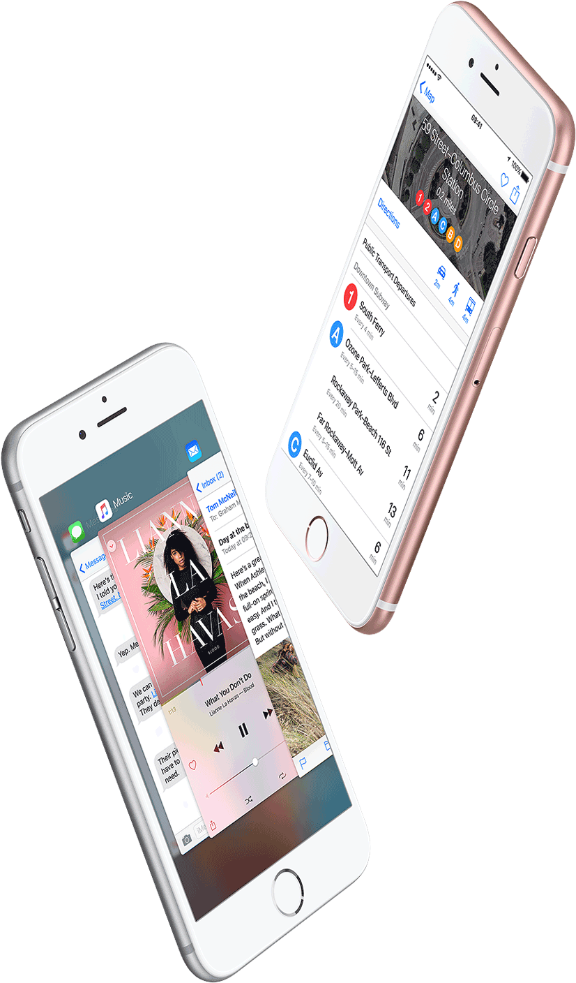 Iphone - Apple Iphone 6s - 64 Gb - Silver - Unlocked (392x668), Png Download