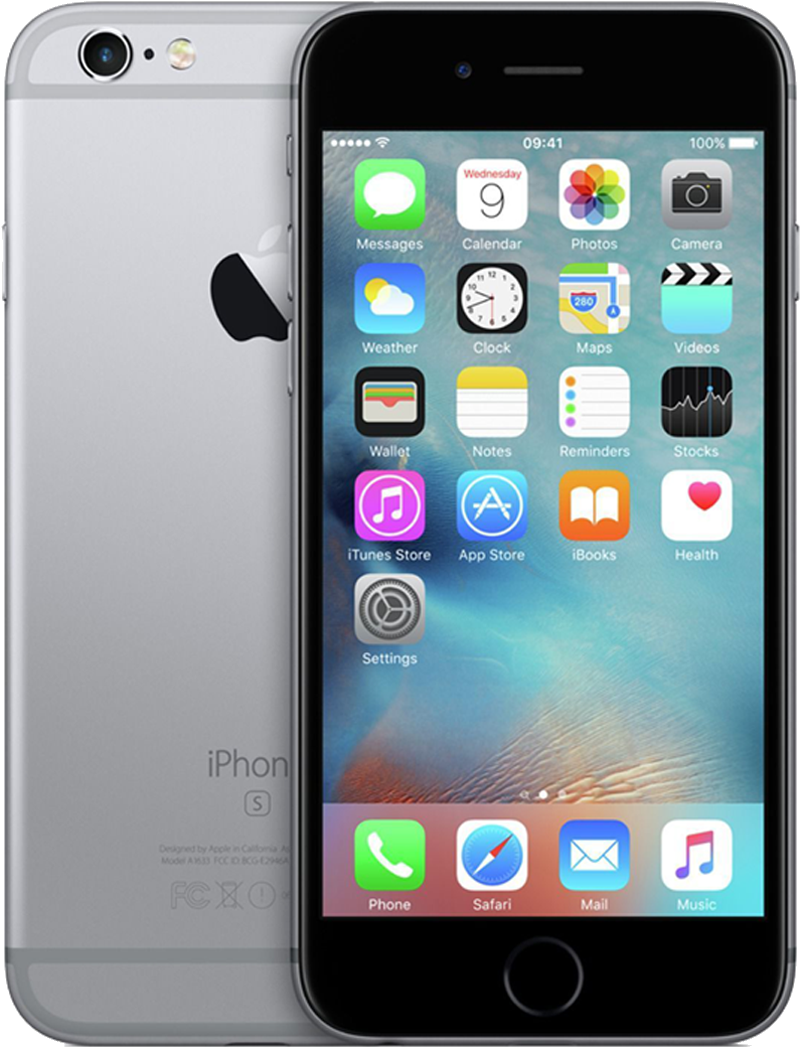 Iphone 6s 32gb Cpo - Iphone 6s Plus 16gb (536x479), Png Download