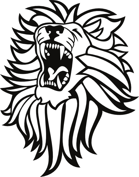 Dessin De Lion 5 Png Lion Roar Png - Roaring Lion Clip Art (468x594), Png Download