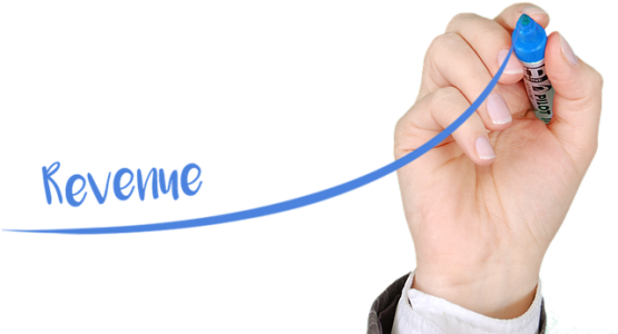 Five Things Publishers Can Do To Increase Revenue - Revenue Growth (555x300), Png Download