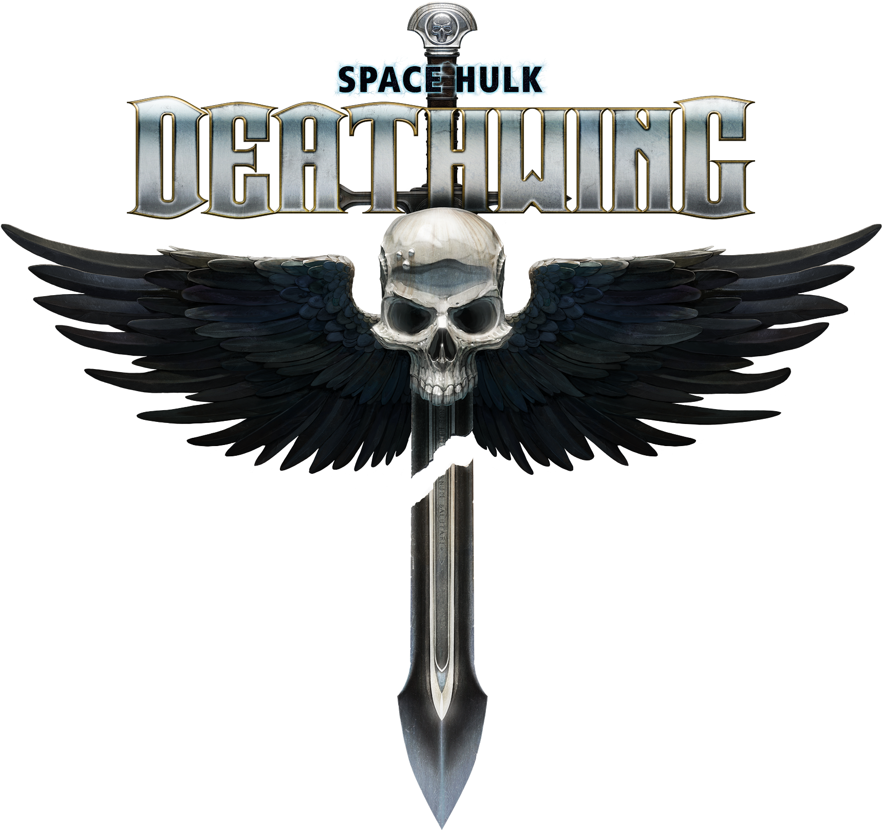 Deathwing 'rise Of The Terminators' Trailer - Space Hulk Deathwing Logo (1840x1755), Png Download