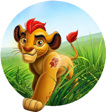 Kion-stepfoot - Lion Guard : Unleash The Power (dvd) (432x424), Png Download