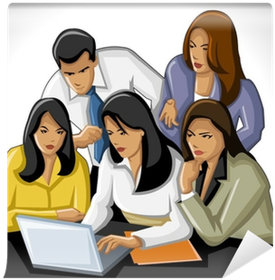 Group Of Business And Office People - Businessperson (400x400), Png Download