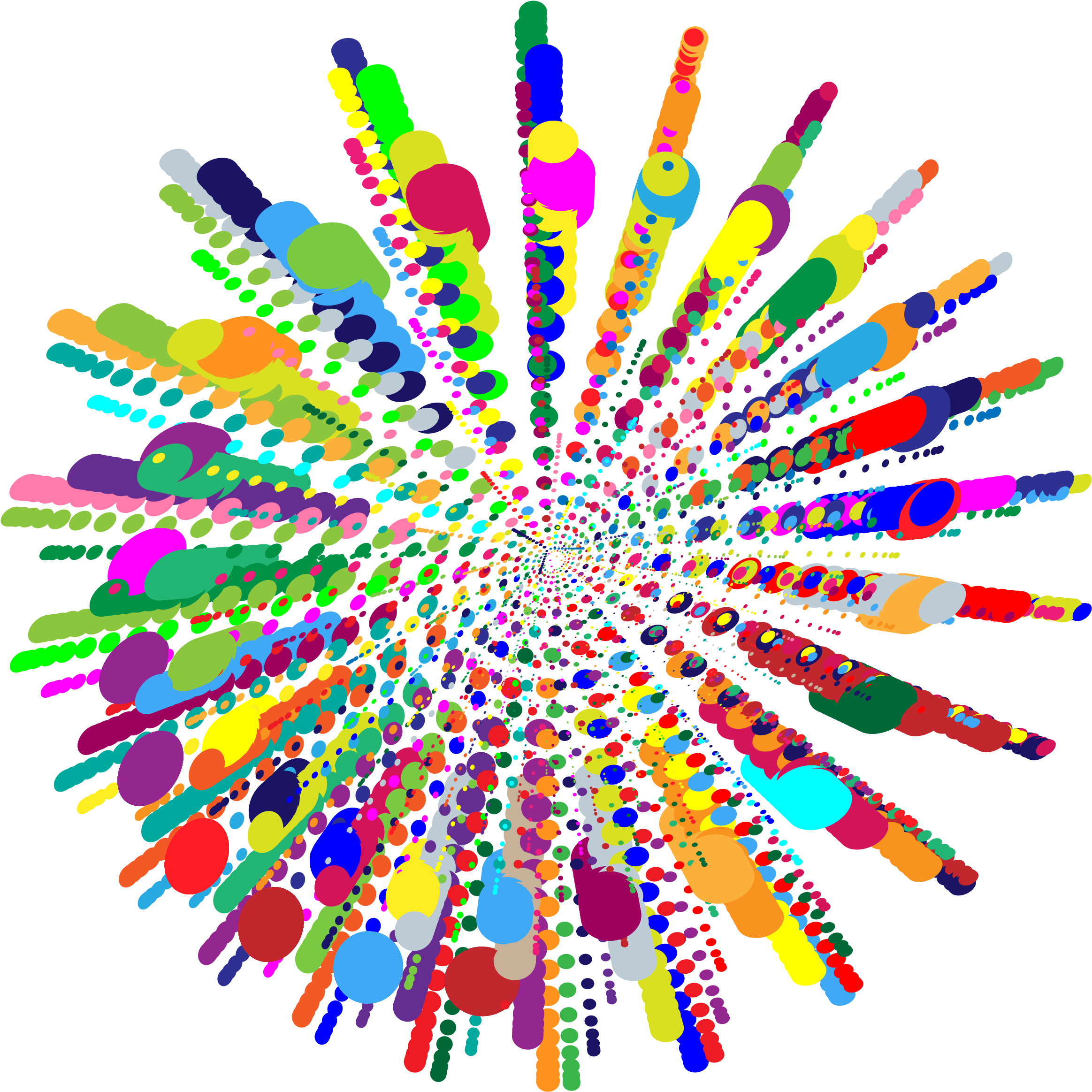 This Free Icons Png Design Of Paint Explosion (2400x2400), Png Download