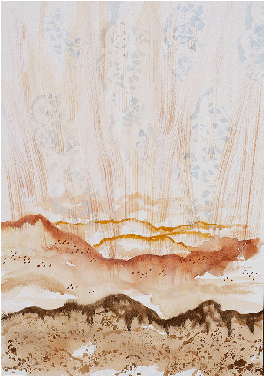 "but There Went Up A Mist From The Earth" - Wood (670x500), Png Download