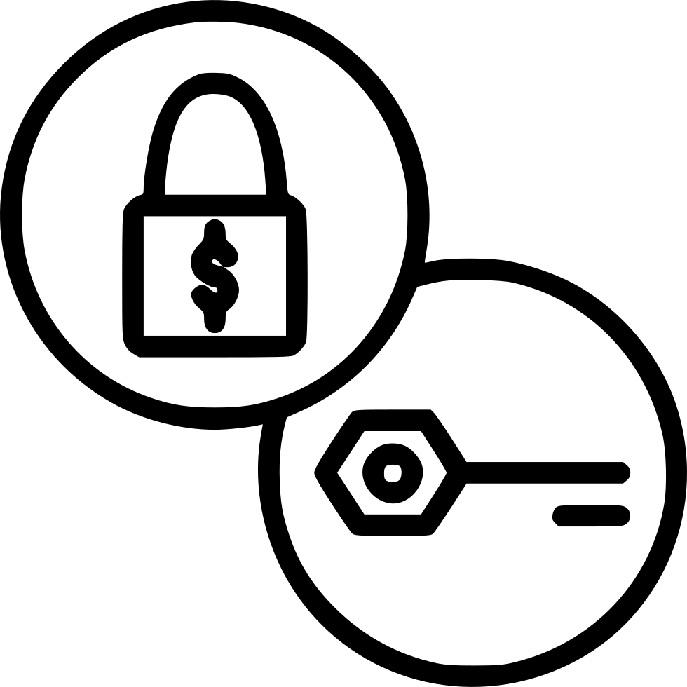 Lock Key Password Security Authentication Access Encrytpion - Password (980x980), Png Download