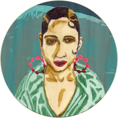 Josephine Baker Circle - Portable Network Graphics (400x400), Png Download