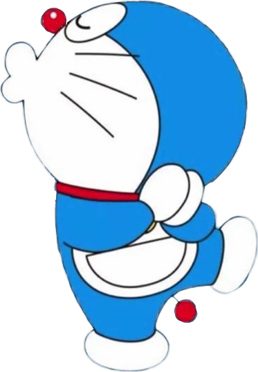 Doraemon Transparent Cute Clip Art Freeuse Download - Thank You Doraemon Animated (373x536), Png Download