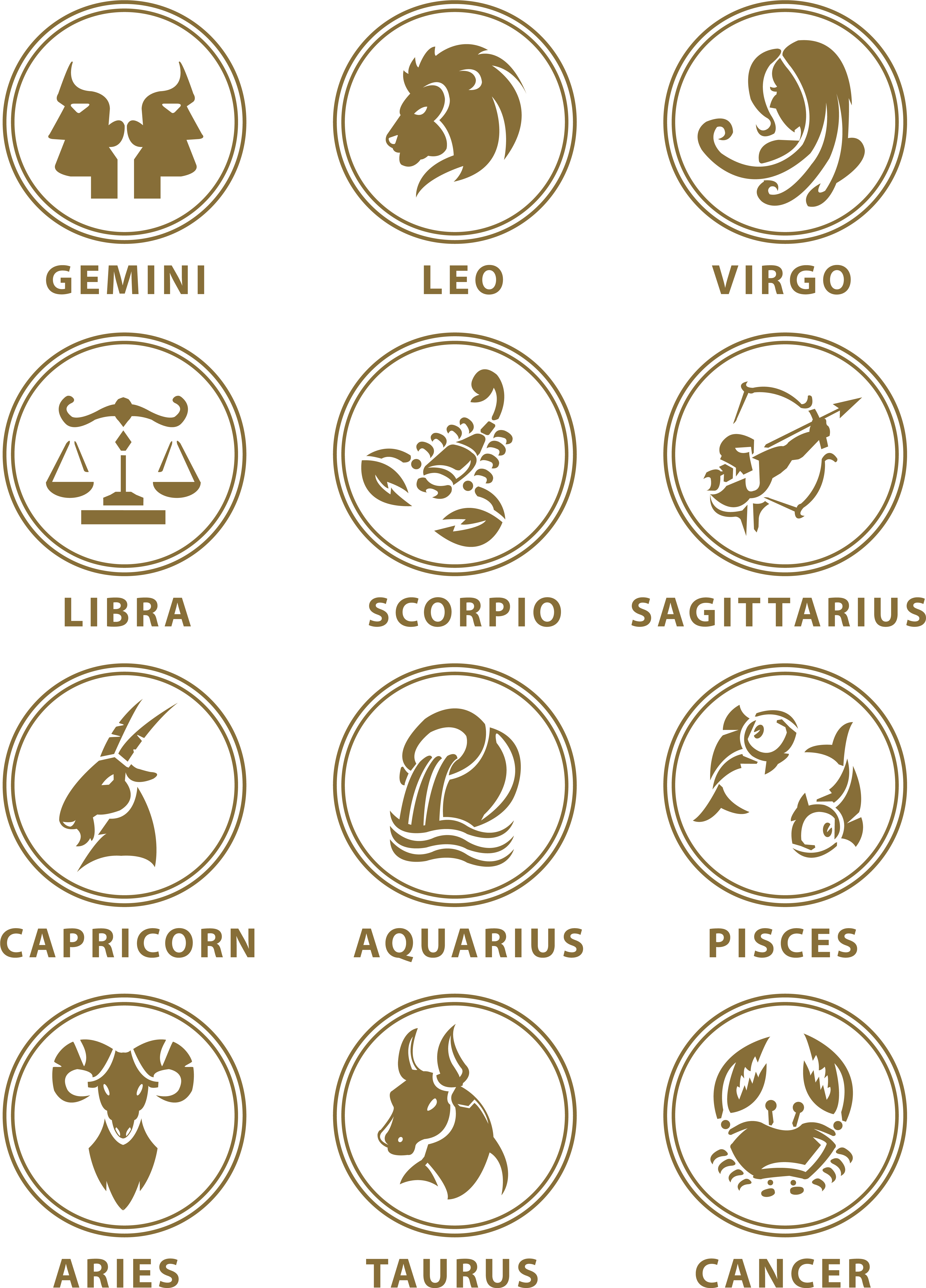 Zodiac Png (4674x6503), Png Download