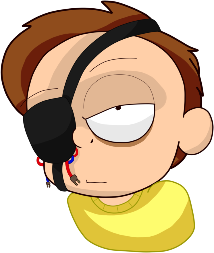 Evil Morty Png - Morty Smith (859x929), Png Download