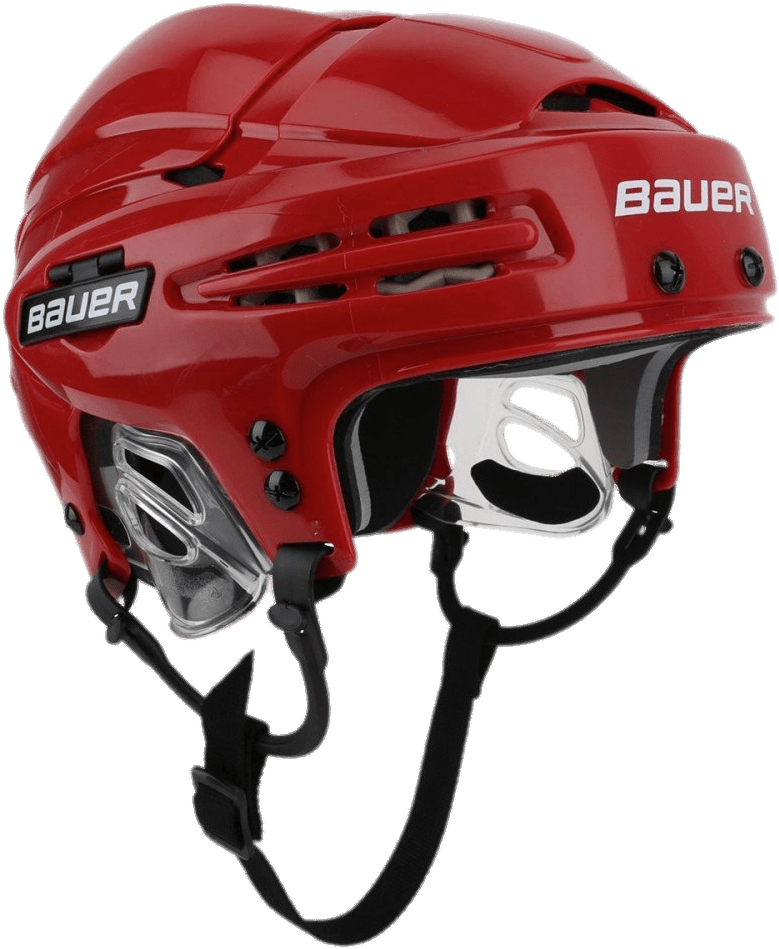 Red Bauer Hockey Helmet - Bauer 4500 Hockey Helmet Maroon (1000x1000), Png Download