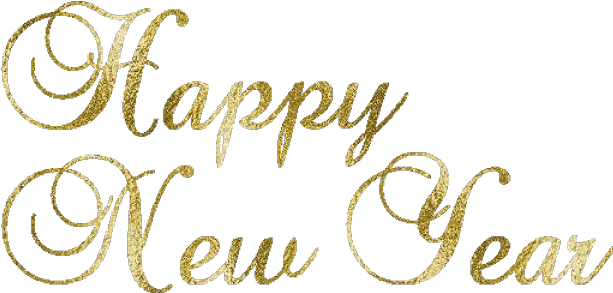 Happy New Year Png Transparent Images - Calligraphy (640x480), Png Download