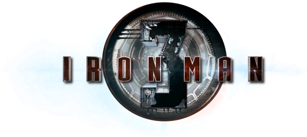 Iron Man 300,000,000 - Iron Man 3 Logo Png (700x305), Png Download