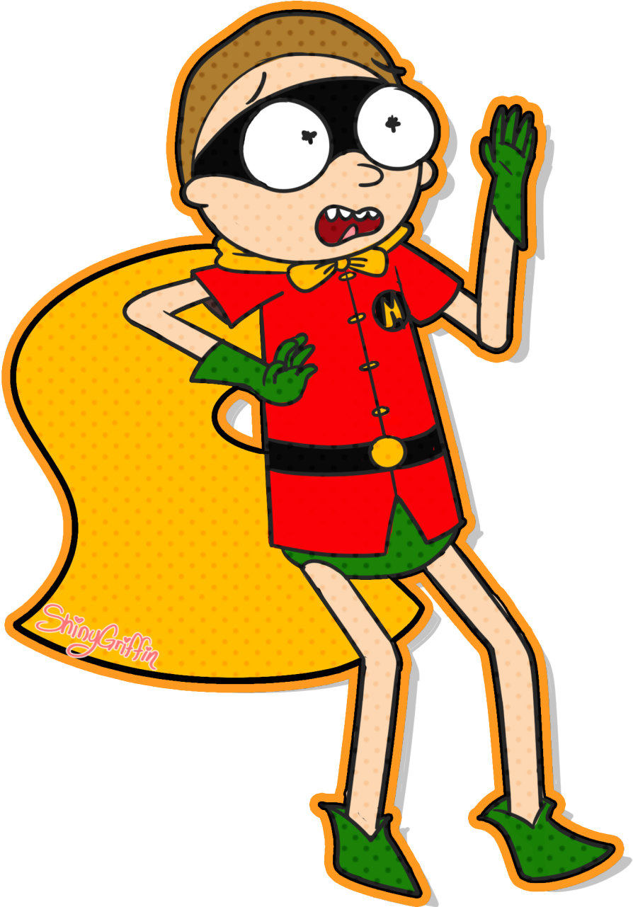 Robin Morty Smith Rick Sanchez Clip Art Product Fictional - Morty Smith Png Transoartent (1280x1280), Png Download