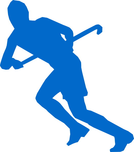 Field Hockey Clipart Transparent - Field Hockey Player Clipart (528x596), Png Download