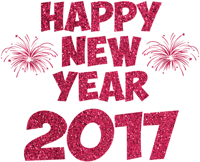 New Year 2017 Png Transparent Images - Ducky Days Personalized Patriotic White Paper-board (720x720), Png Download