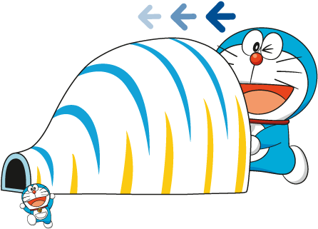 The Gulliver Tunnel Gadgets The Gulliver Tunnel - Doraemon Tunnel (530x415), Png Download