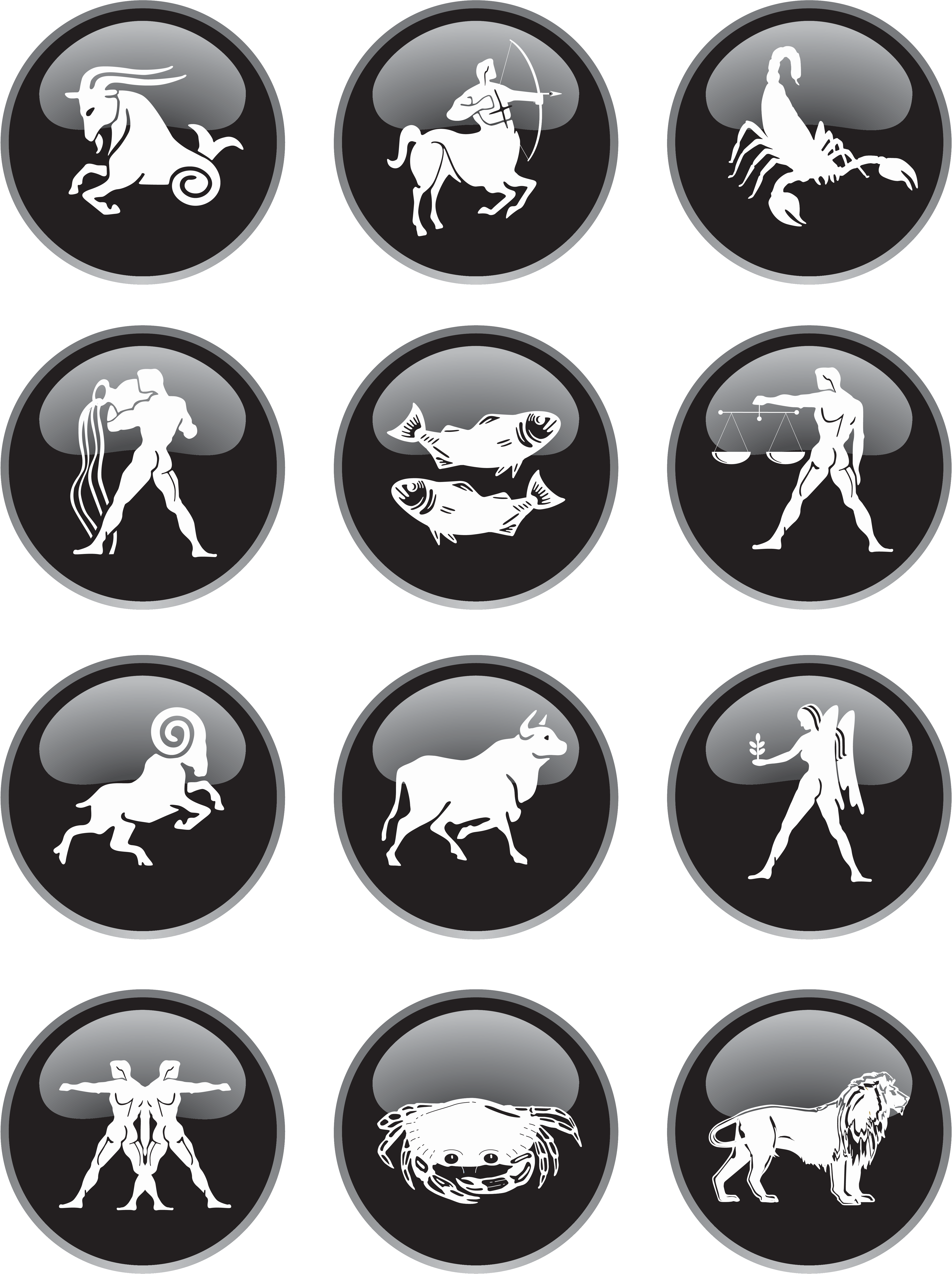 Zodiac - Belier (5206x6570), Png Download