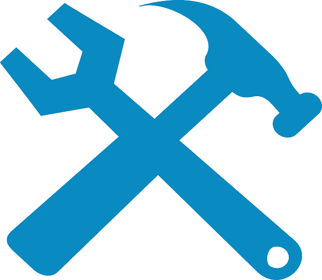 Hammer Spanner - Hammer And Wrench Logo (600x522), Png Download