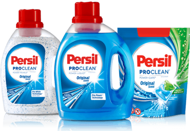 Henkel Cleaning Brand Persil Proclean Ad To Debut During - Persil Pro Clean Laundry Pearls Original (800x551), Png Download