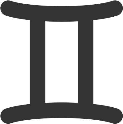 Gemini Sign (420x420), Png Download