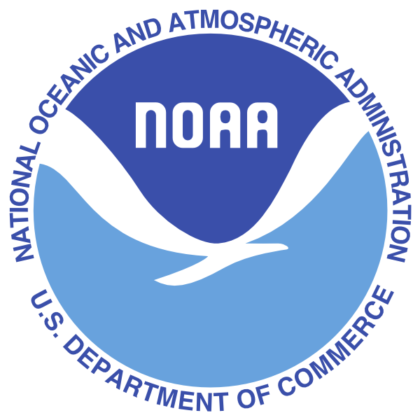Free Vector Noaa Clip Art - Noaa Logo No Background (600x600), Png Download