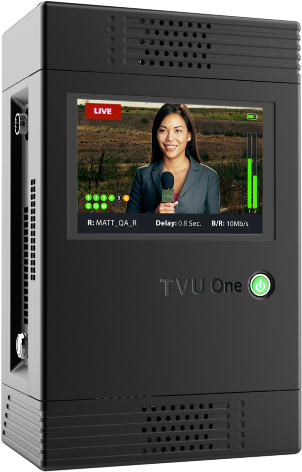 Tvu One Cellular Live Video Transmitter - Tvu One (789x1071), Png Download