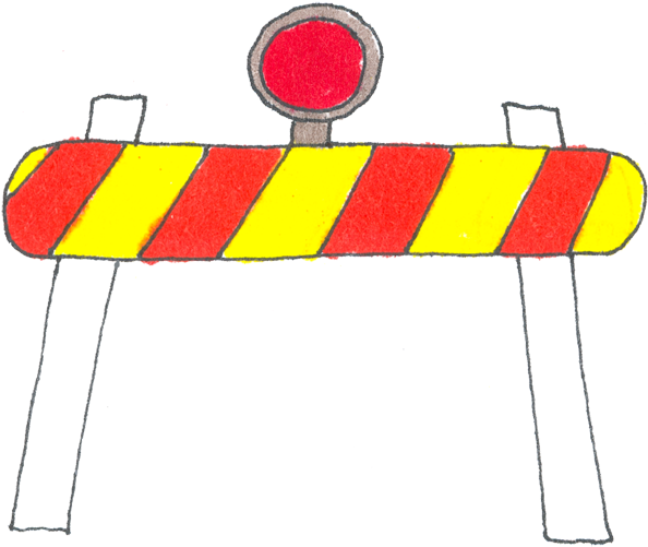 Battery, Barrier - Barrier Clipart (600x506), Png Download
