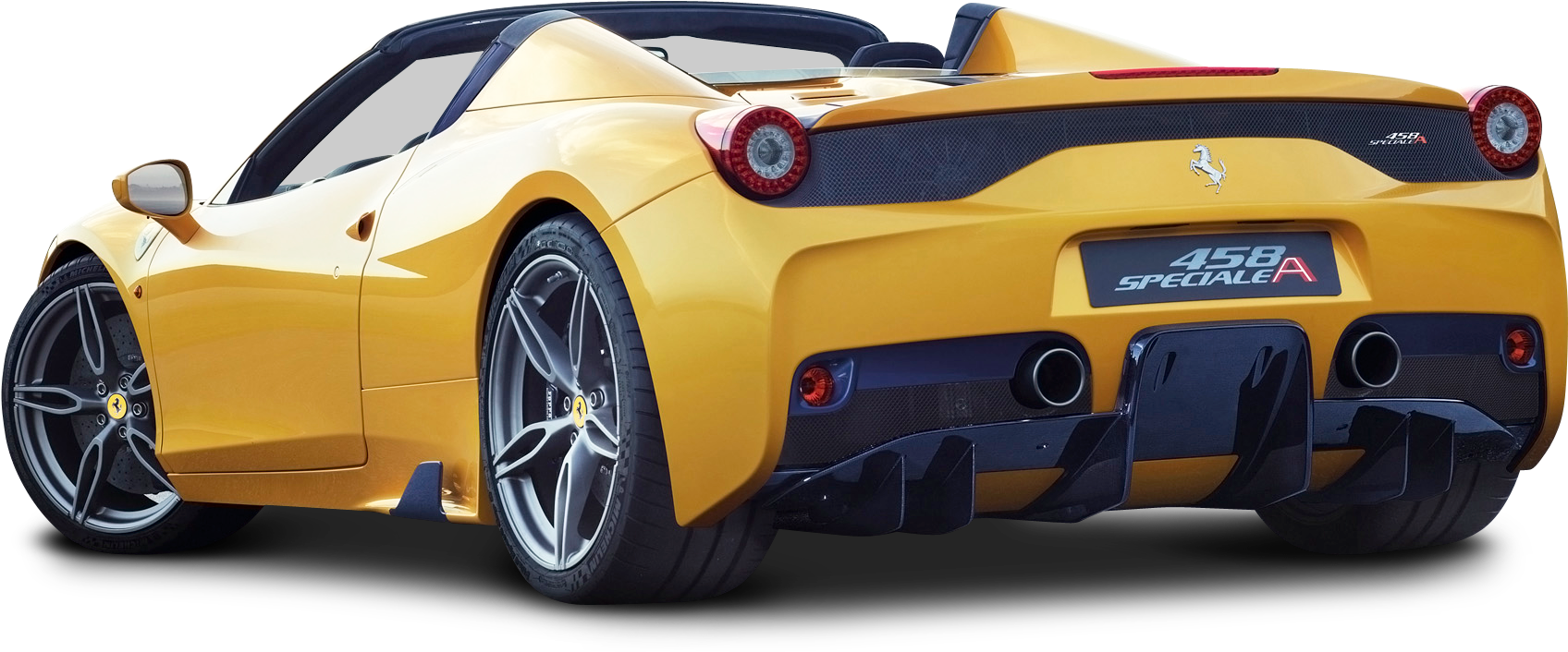 Ferrari Sergio Transparent Png - Ferrari 458 Speciale V8 (1024x456), Png Download