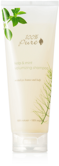 Kelp & Mint Volumizing Shampoo - 100 Pure Kelp Mint Volumizing Shampoo 8.0 Oz (600x600), Png Download