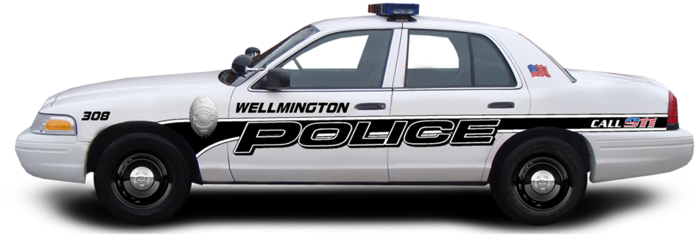 Share This Image - Ford Crown Victoria Police Interceptor Png (1000x415), Png Download
