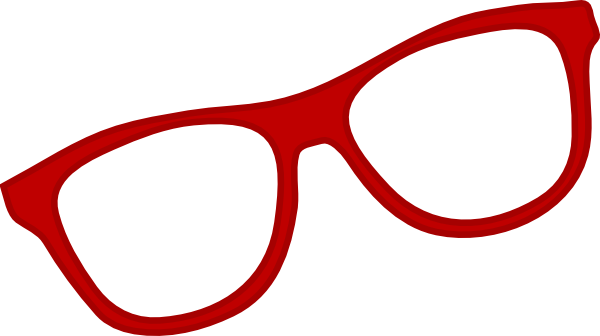 Graphic Royalty Free Download Sassy Glasses Clip Art - Red Glasses Clip Art (600x336), Png Download