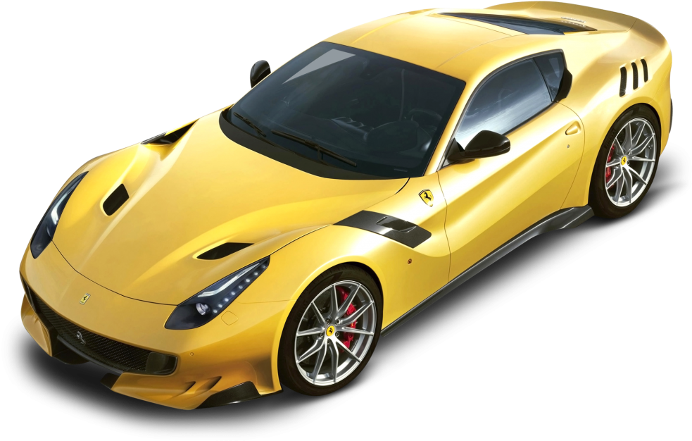 Yellow Ferrari Png Picture - Ferrari F12 Tdf (1024x691), Png Download
