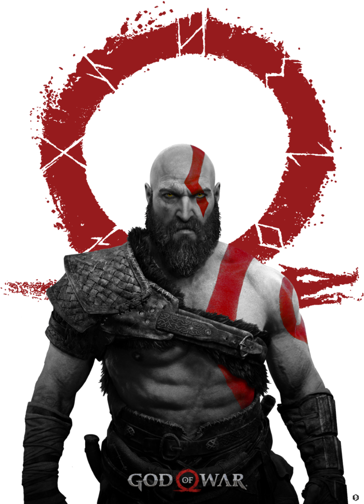God Of War 2018 Logo Png - God Of War Png (764x1046), Png Download