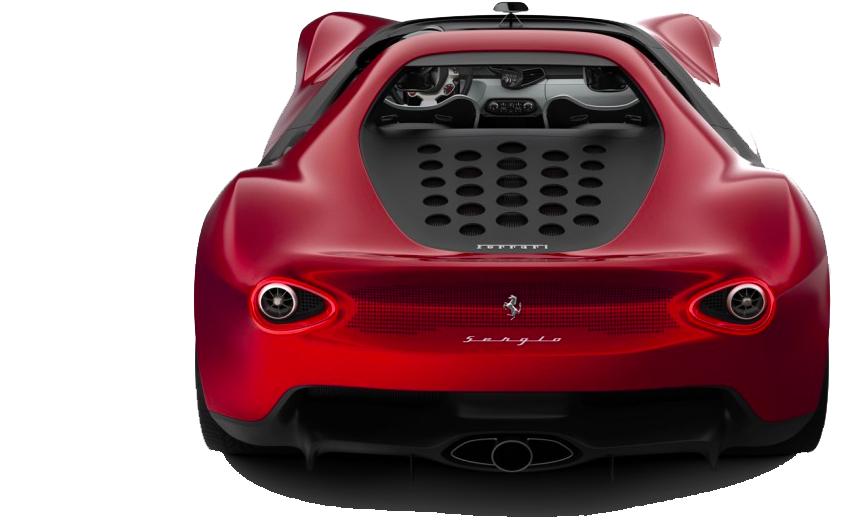 Ferrari Sergio Png Image - Ferrari Pininfarina Sergio Back 1080p (1042x691), Png Download