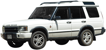 This Cutout Bright White Land Rover Has Already Conquered - Land Rover Discovery (450x450), Png Download