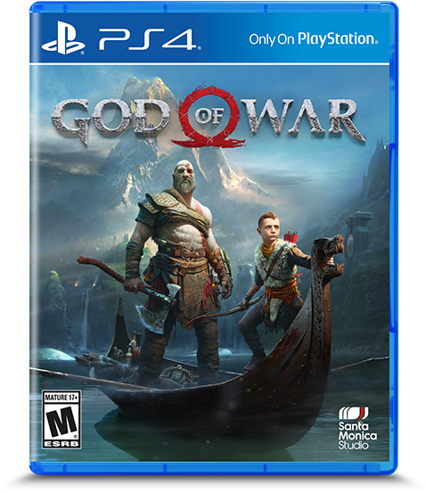 God Of War Game - God Of War [ps4 Game] (480x600), Png Download
