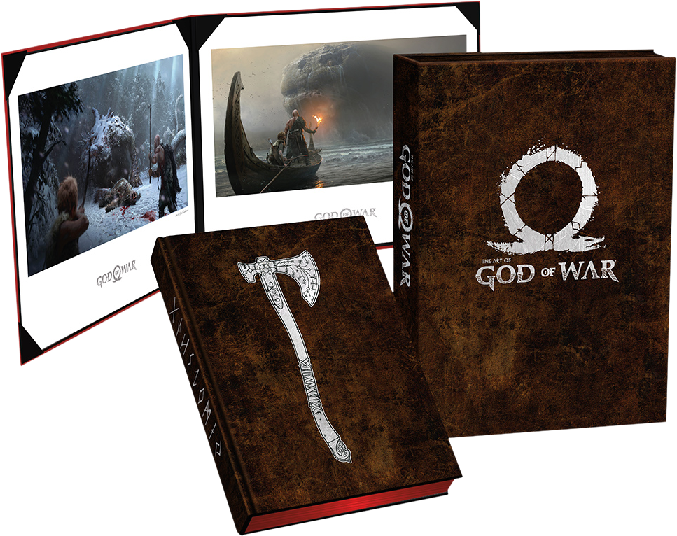 God Of War - God Of War Artbook (967x766), Png Download