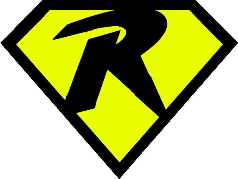 Batman Robin Png Logo - Robin And Superman Logo (825x626), Png Download