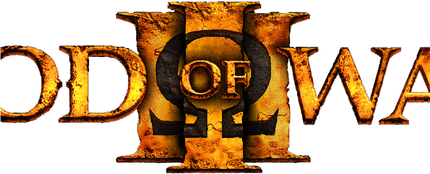 God Of War Logo Png For Kids - God Of War 3 Logo Png (858x450), Png Download