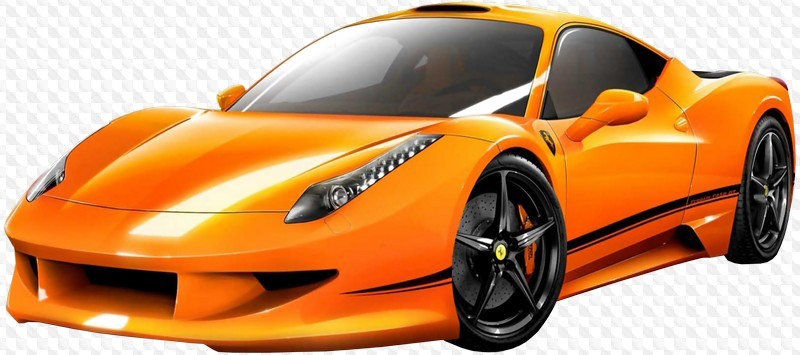 Yellow Ferrari Png Image Background - Ferrari Car Wallpapers Hd (800x355), Png Download