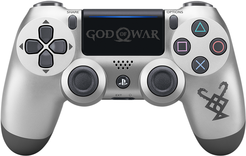 Dualshock 4 V2 Χειριστήριο Ps4 God Of War Limited Edition - Controller God Of War (1200x1200), Png Download