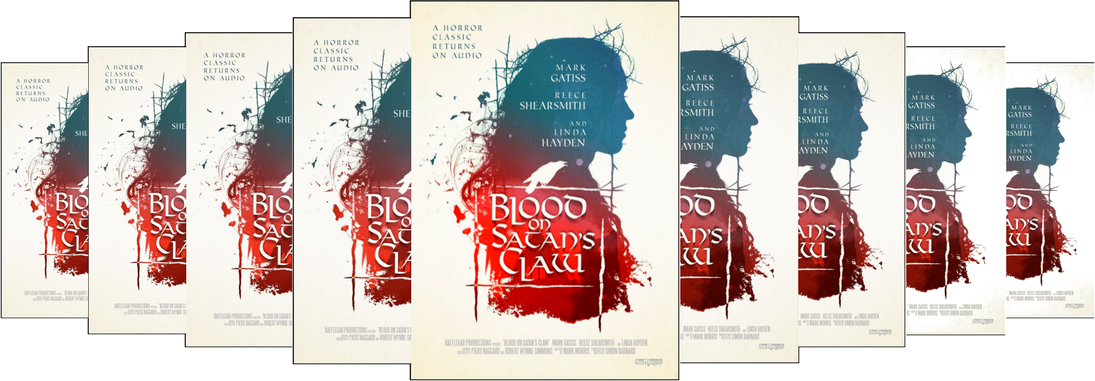 Blood On Satan's Clawmark Gatiss And Reece Shearsmith (1095x381), Png Download